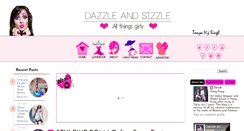 Desktop Screenshot of dazzleandsizzle.com